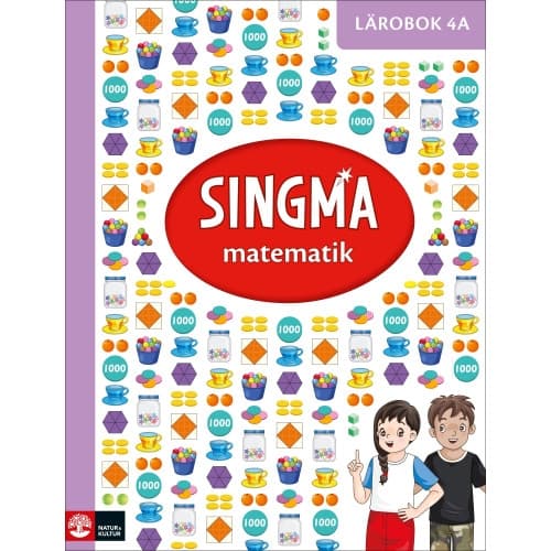 Singma matematik 4A Lärobok (häftad)