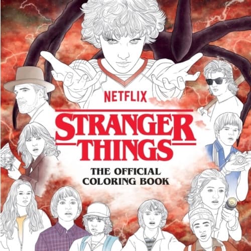 Stranger Things: The Official Coloring Book (häftad, eng)