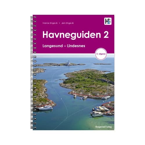 Havneguiden 2. Langesund - Lindesnes (bok, spiral, nor)