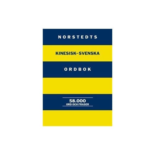 Norstedts kinesisk-svenska ordbok (bok, kartonnage)