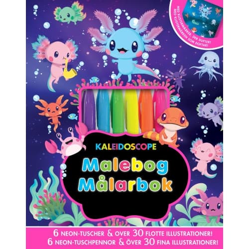 Kaleidoscope : Målarbok (bok)