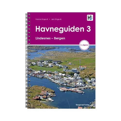 Havneguiden 3. Lindesnes - Bergen (bok, spiral, nor)