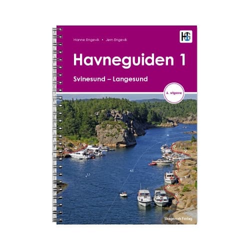 Havneguiden 1. Svinesund - Langesund (bok, spiral, nor)