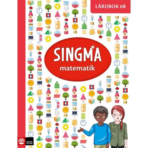 Singma matematik 6B Lärobok (häftad)