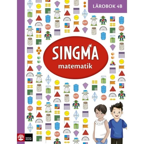 Singma matematik 4B Lärobok (häftad)