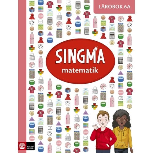 Singma matematik 6A Lärobok (häftad)