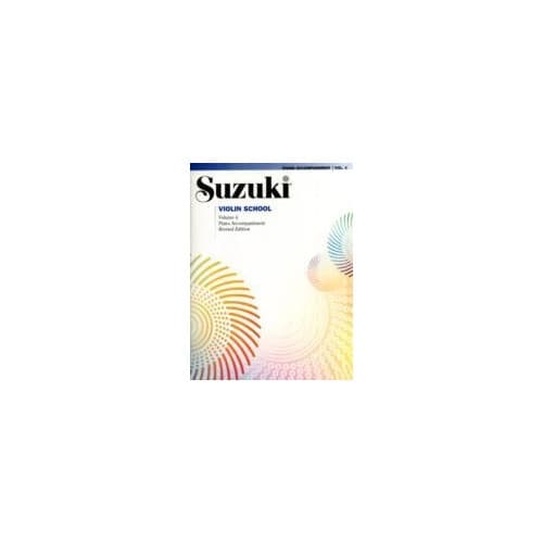 Suzuki violin piano acc 4 rev (häftad, eng)