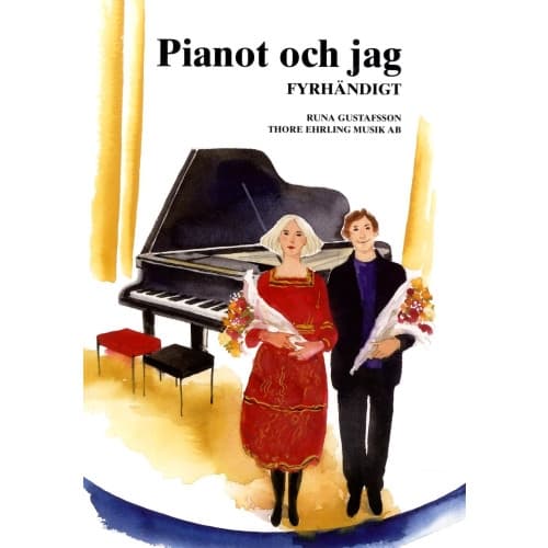 Pianot och jag Fyrhändigt (häftad)