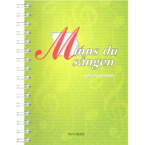 Minns du sången : samlingsvolym (bok, spiral)
