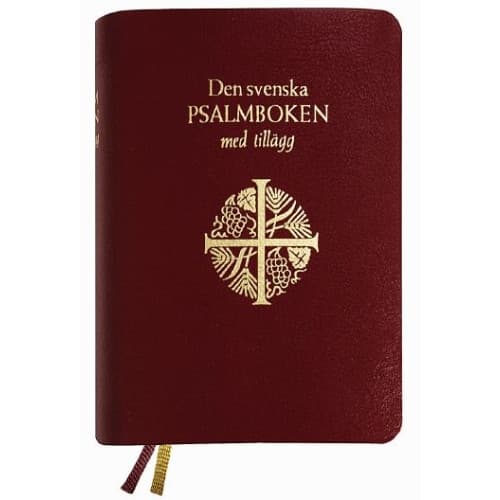 Den svenska psalmboken med tillägg (presentpsalmbok, guldsnitt) (inbunden)