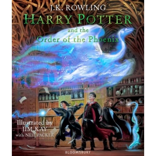 Harry Potter and the Order of the Phoenix Illustrated Edition (inbunden, eng)