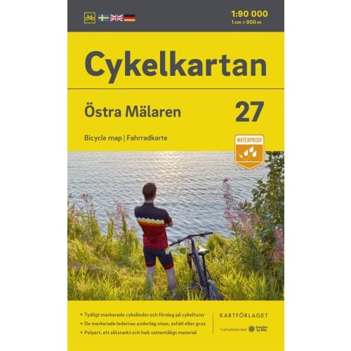 Cykelkartan Blad 27 Östra Mälaren 2023-2025