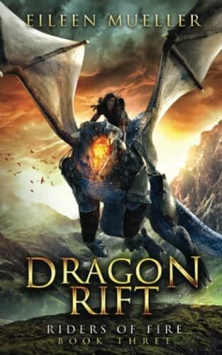 Dragon Rift: Riders of Fire, T, Mueller, Eileen Paperback Book Pre-Owned English