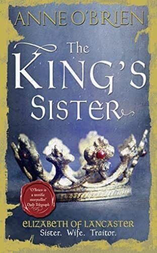 The King’s Sister by Anne O’Brien Paperback Book Pre-Owned English