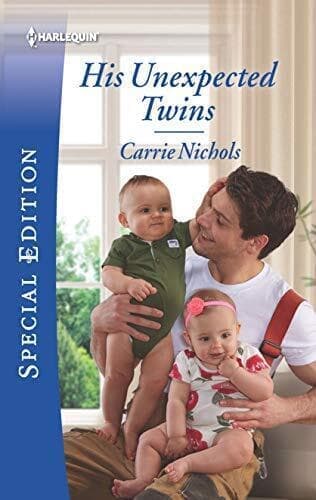 His Unexpected Twins (Small-Town Sw, Nichols, Carrie Paperback Book Pre-Owned English