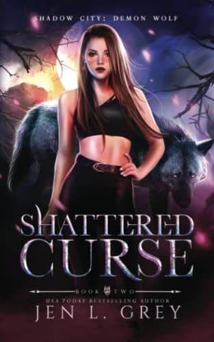 Shattered Curse (Shadow City: Demon Wolf), City, Shadow Paperback Book Pre-Owned English