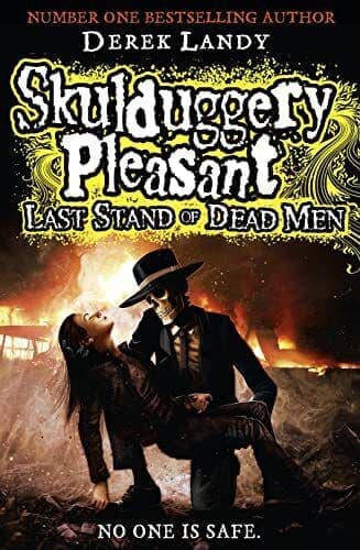 Last Stand of Dead Men (Skulduggery Pleasant, 8) by Landy, Derek Paperback Book Pre-Owned English