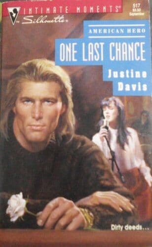 One Last Chance (Sensation) by Davis, Justine Paperback Book Pre-Owned English