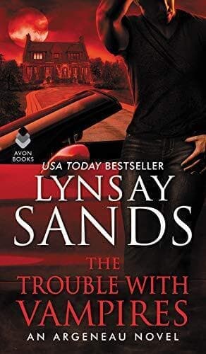 The Trouble with Vampires: An Argeneau Novel Paperback Book Pre-Owned English