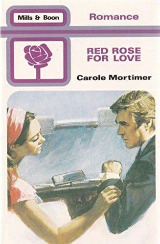 Red Rose For Love by Mortimer, Carole Paperback Book Pre-Owned English