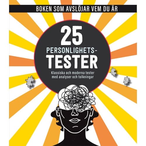 25 personlighetstester : boken som avslöjar vem du är (inbunden)