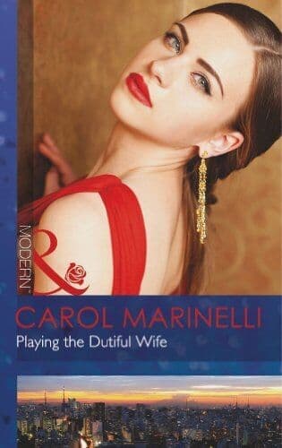 Playing the Dutiful Wife, Carol Marinelli Paperback Book Pre-Owned English