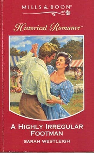 A Highly Irregular Footman (Mills &, Westleigh, Sara Paperback Book Pre-Owned English