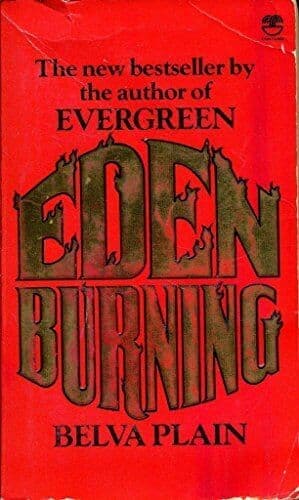 Eden Burning by Plain, Belva  Paperback Book Pre-Owned English
