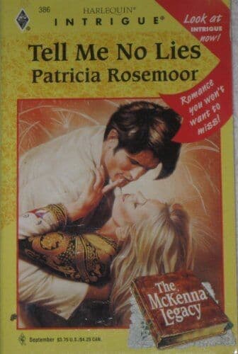 Tell Me No Lies (Harlequin Intrigue), Rosemoor, Patrici Paperback Book Pre-Owned English