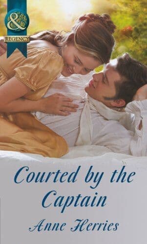 Courted by the Captain: 1 (Officers and Gentlemen) by Anne Herries Paperback Book Pre-Owned English