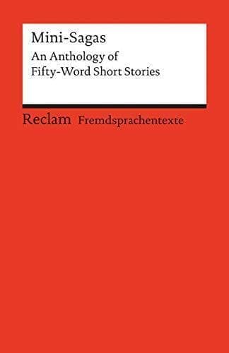 Mini-Sagas: An Anthology of Fifty-Word Short Stories Paperback Book Pre-Owned English