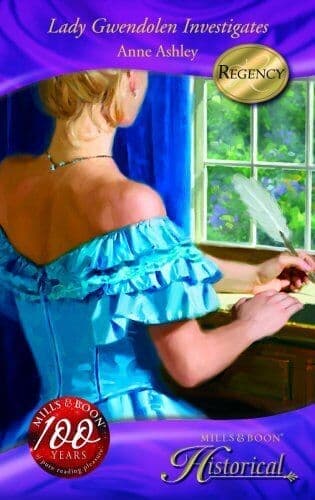 Lady Gwendolen Investigates (Mills & Boon Historical) by Anne Ashley Paperback Book Pre-Owned English