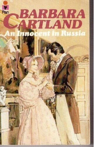 Innocent in Russia by Cartland, Barbara Paperback Book Pre-Owned English