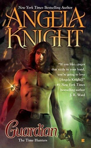 Guardian : The Time Hunters by Angela Knight Paperback Book Pre-Owned English
