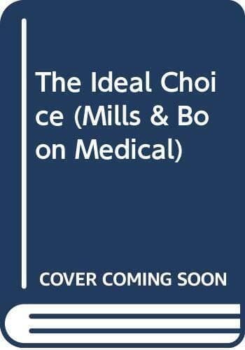 The Ideal Choice (Mills & Boon Medical) by Anderson, Caroline Paperback Book Pre-Owned English