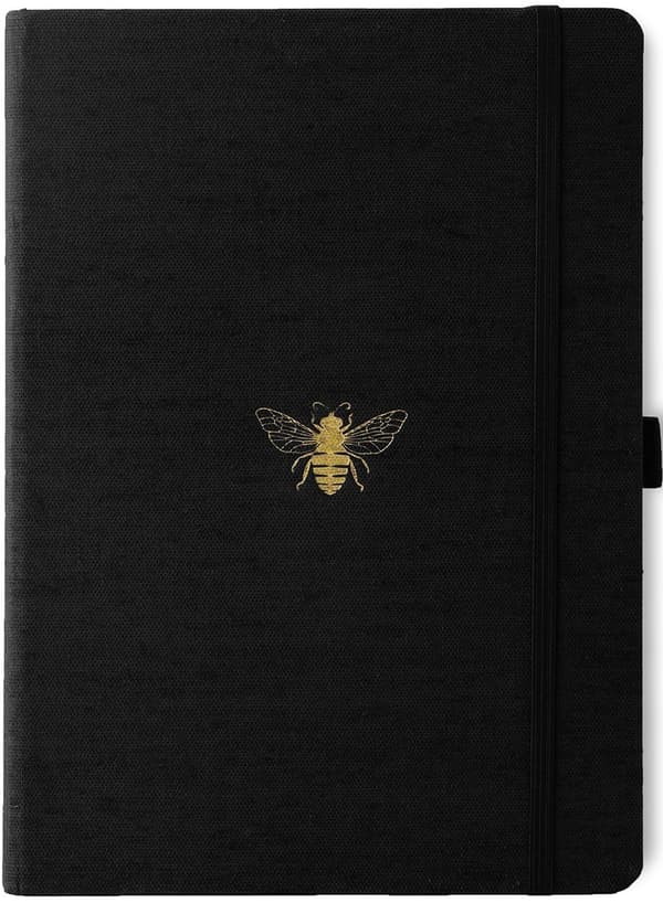 Dingbats* Pro B5 Plain - Black Bee Notebook 9781913104986