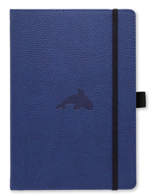 Dingbats* Wildlife A5+ Plain - Blue Whale Notebook 9781913104429