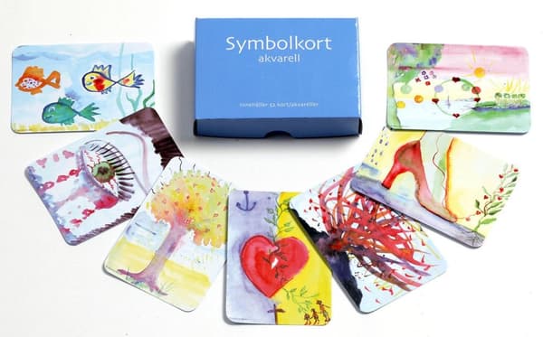 Samtalskort. Symbolkort Akvarell 9789197852104