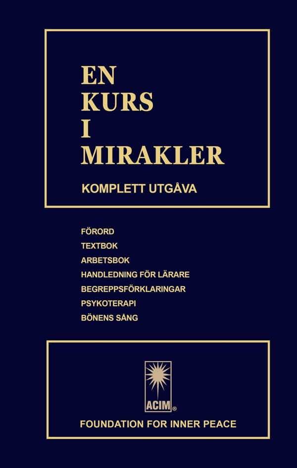 En kurs i mirakler (ACIM) 9789198385700