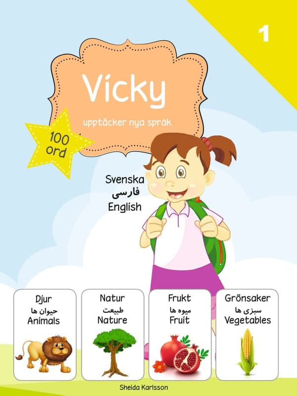 Vicky upptäcker nya språk 1. Persiska 9789198271706