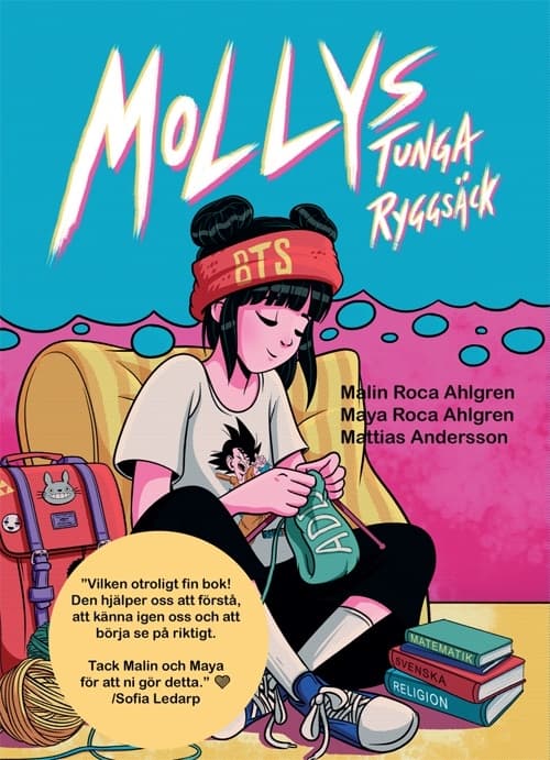 Mollys tunga ryggsäck 9789188933430