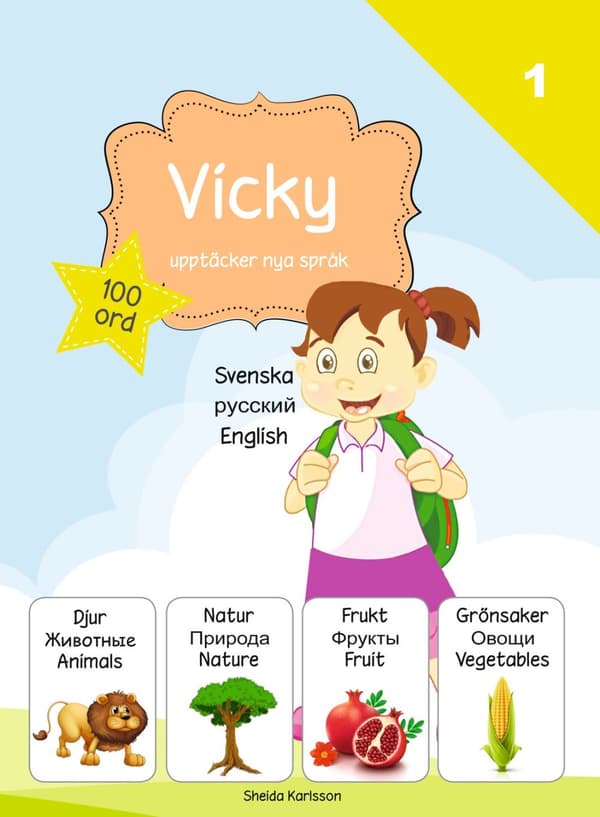Vicky upptäcker nya språk 1. Ryska 9789198271782