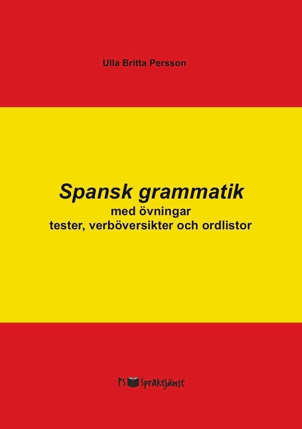Spansk grammatik med övningar, tester, 9789197949248