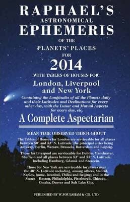 Raphael's Astronomical Ephemeris 2014 9780572043865