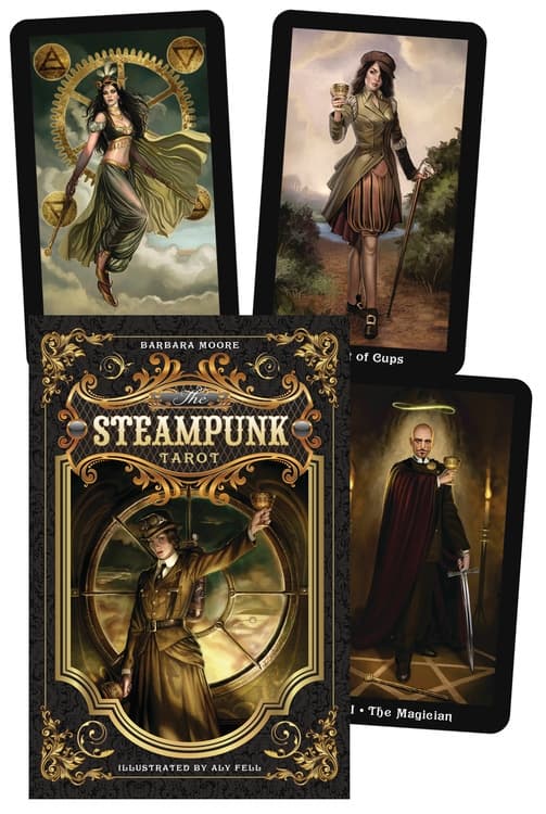 The Steampunk Tarot Boxed Kit 9780738726380