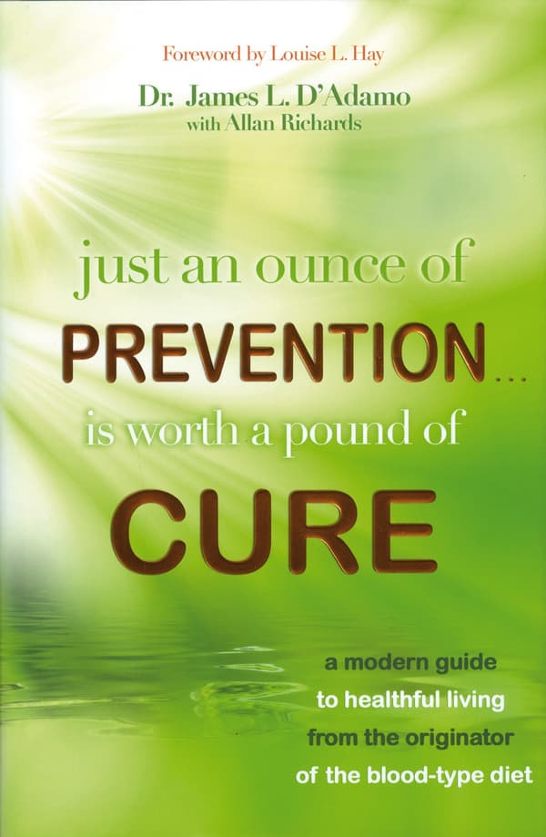 Just an ounce of prevention is worth a pound of 9781401927196