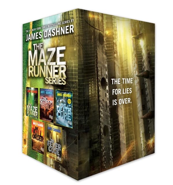 The Maze Runner Series Complete Collection Boxed 9781524771034