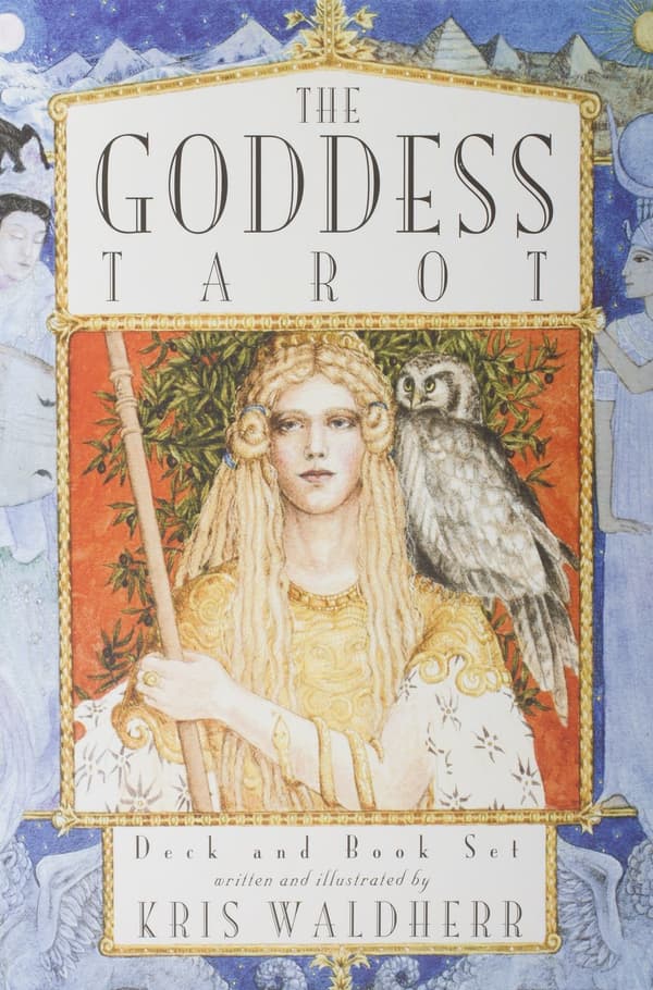 The Goddess Deck & Tarot Book Set [With Book] 9781572811256