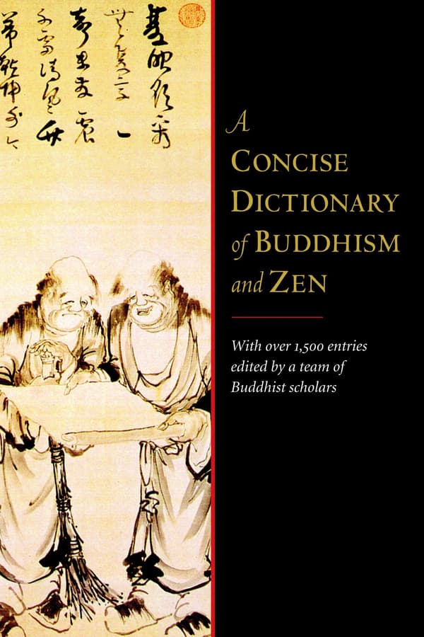 A Concise Dictionary of Buddhism and Zen 9781590308080