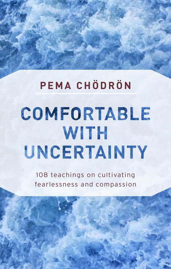 Comfortable with uncertainty 9781611805956